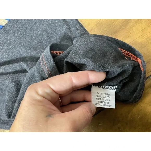 Double D Ranch Size XS Embroidered Thunderbird Long Sleeve 100% Cotton Top - Picture 8 of 9